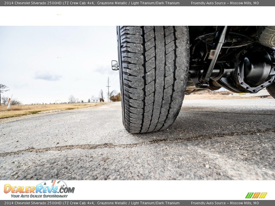 2014 Chevrolet Silverado 2500HD LTZ Crew Cab 4x4 Graystone Metallic / Light Titanium/Dark Titanium Photo #14