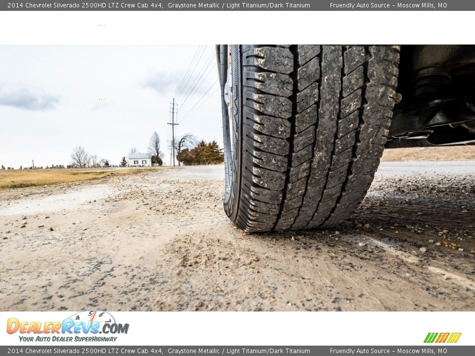 2014 Chevrolet Silverado 2500HD LTZ Crew Cab 4x4 Graystone Metallic / Light Titanium/Dark Titanium Photo #15