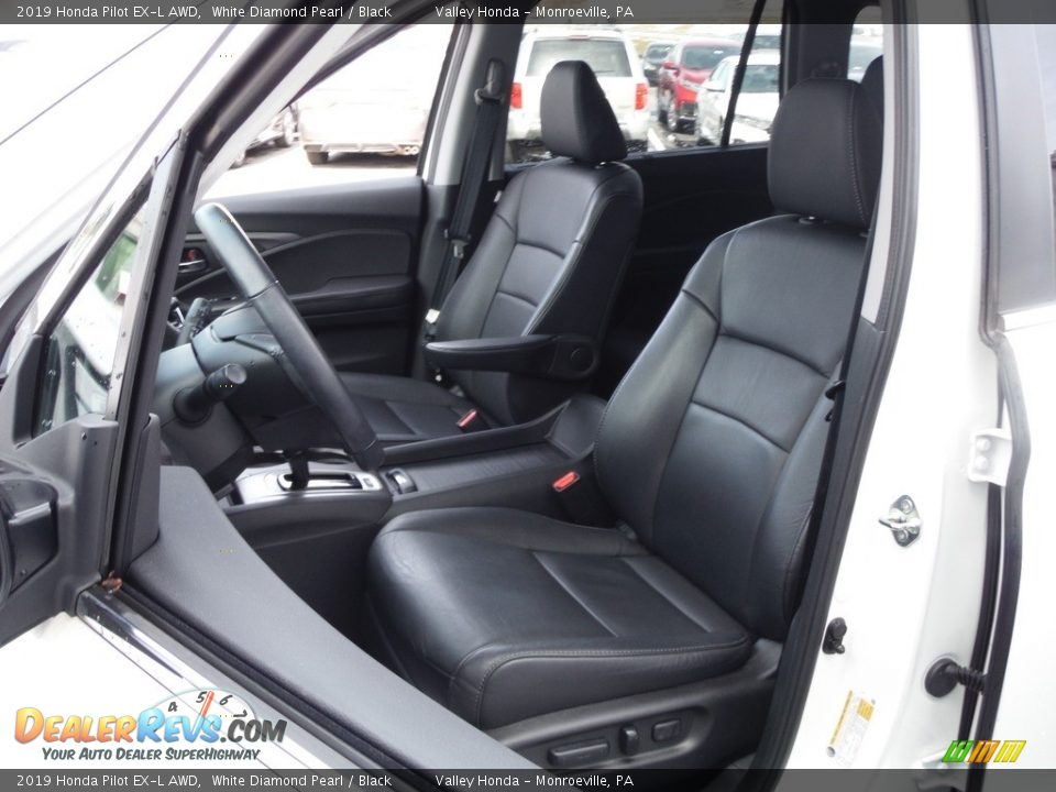 2019 Honda Pilot EX-L AWD White Diamond Pearl / Black Photo #16