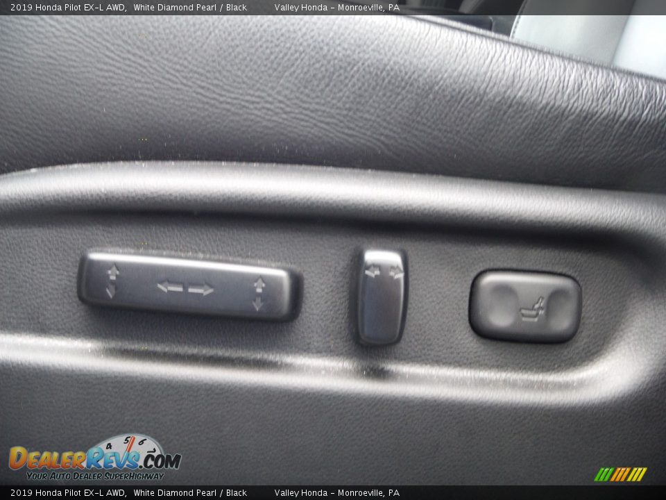 2019 Honda Pilot EX-L AWD White Diamond Pearl / Black Photo #17