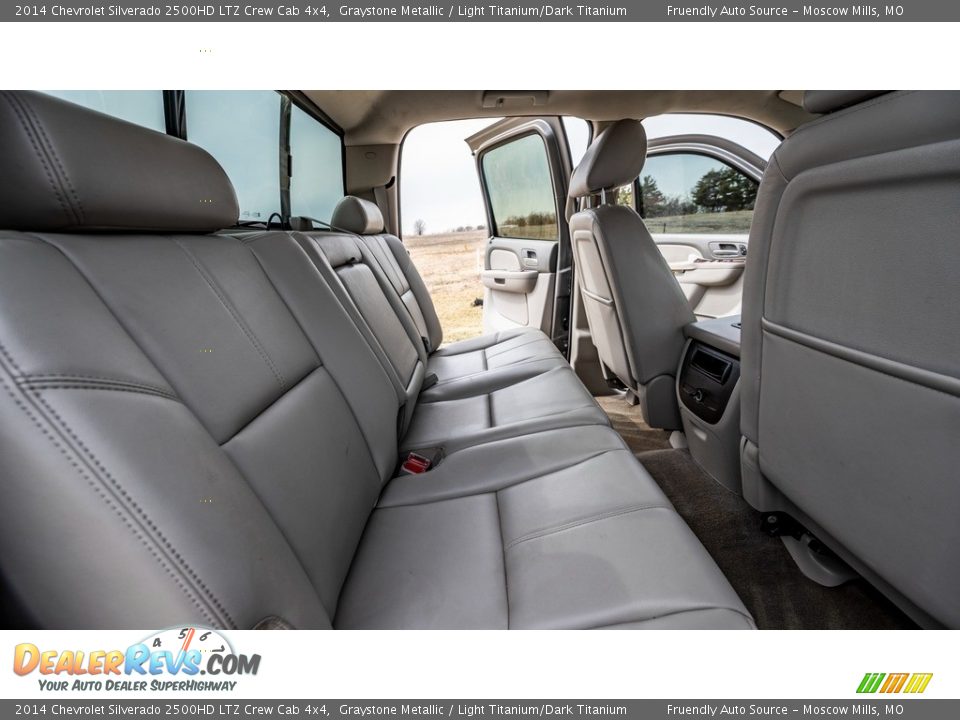 2014 Chevrolet Silverado 2500HD LTZ Crew Cab 4x4 Graystone Metallic / Light Titanium/Dark Titanium Photo #21