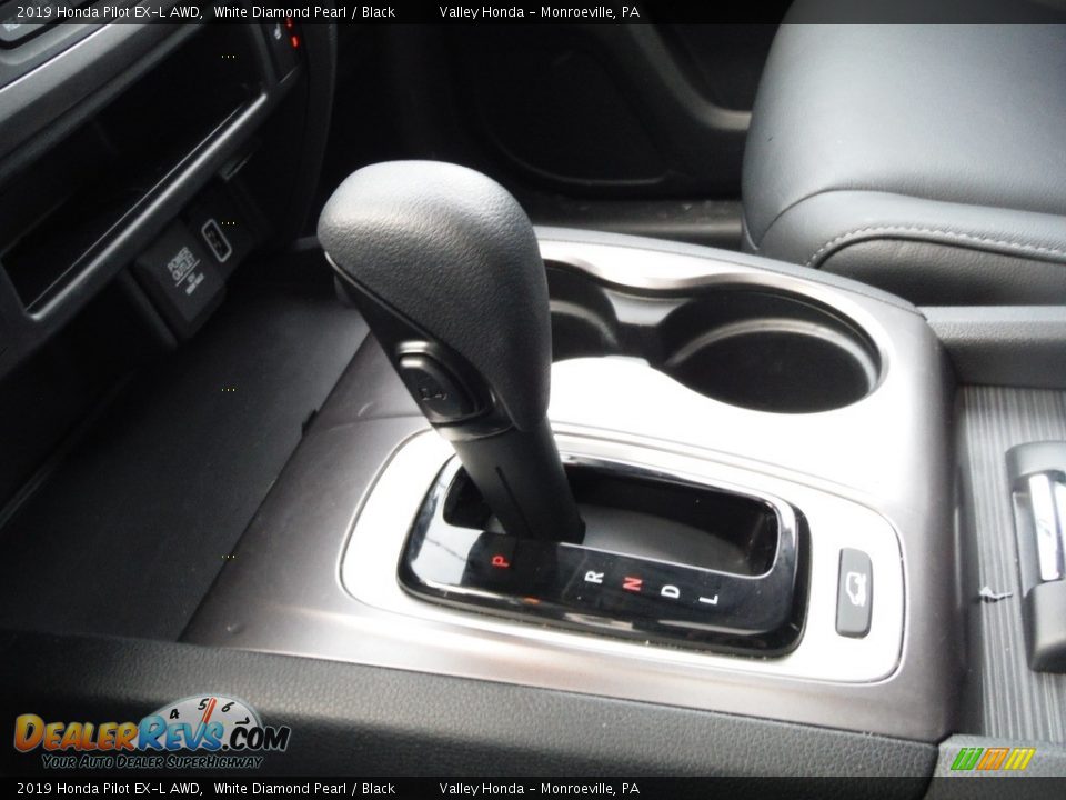 2019 Honda Pilot EX-L AWD White Diamond Pearl / Black Photo #19