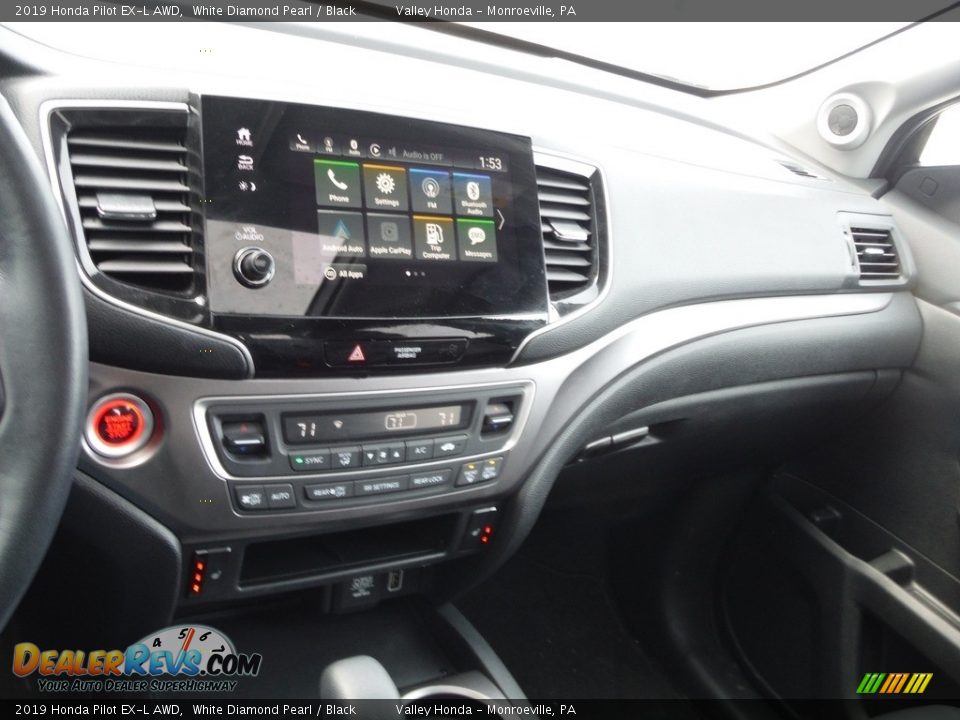 2019 Honda Pilot EX-L AWD White Diamond Pearl / Black Photo #20