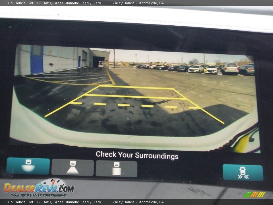 2019 Honda Pilot EX-L AWD White Diamond Pearl / Black Photo #22
