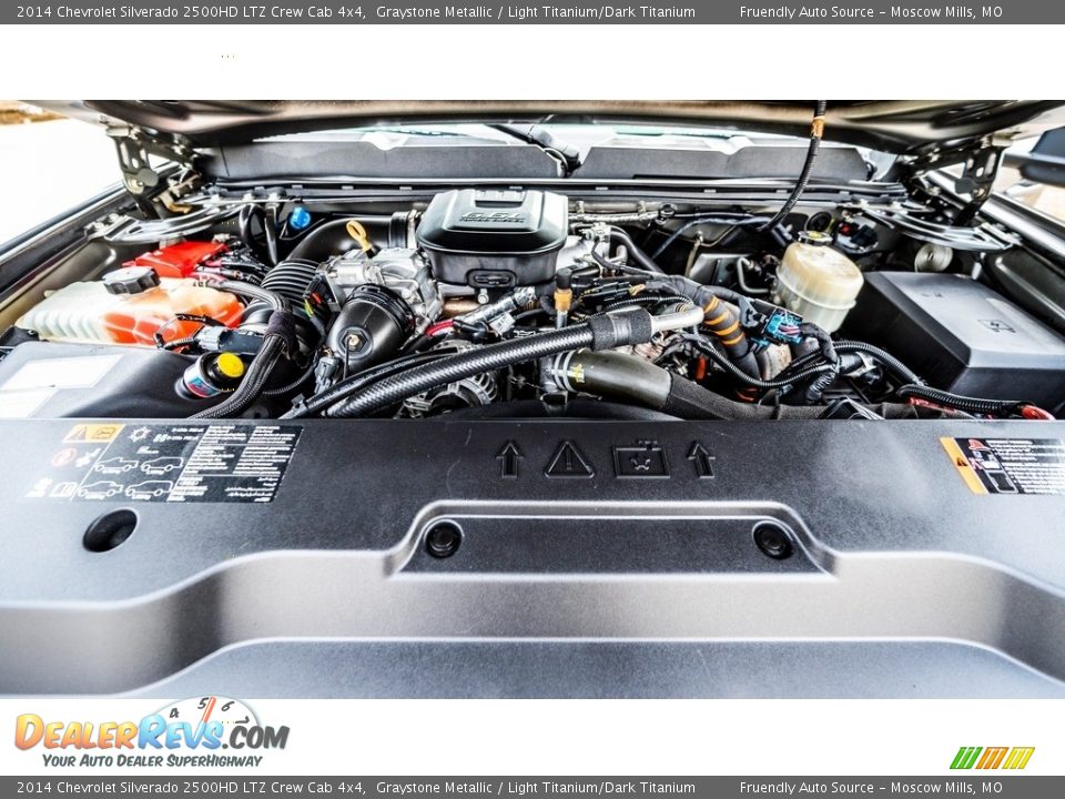 2014 Chevrolet Silverado 2500HD LTZ Crew Cab 4x4 Graystone Metallic / Light Titanium/Dark Titanium Photo #26