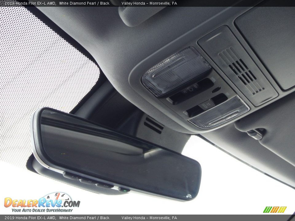 2019 Honda Pilot EX-L AWD White Diamond Pearl / Black Photo #24