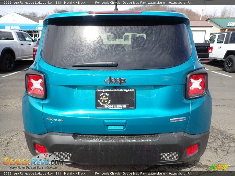 2022 Jeep Renegade Latitude 4x4 Bikini Metallic / Black Photo #4