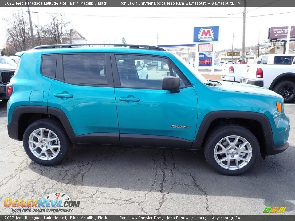 2022 Jeep Renegade Latitude 4x4 Bikini Metallic / Black Photo #7