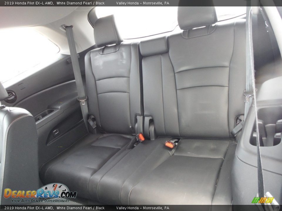 2019 Honda Pilot EX-L AWD White Diamond Pearl / Black Photo #30