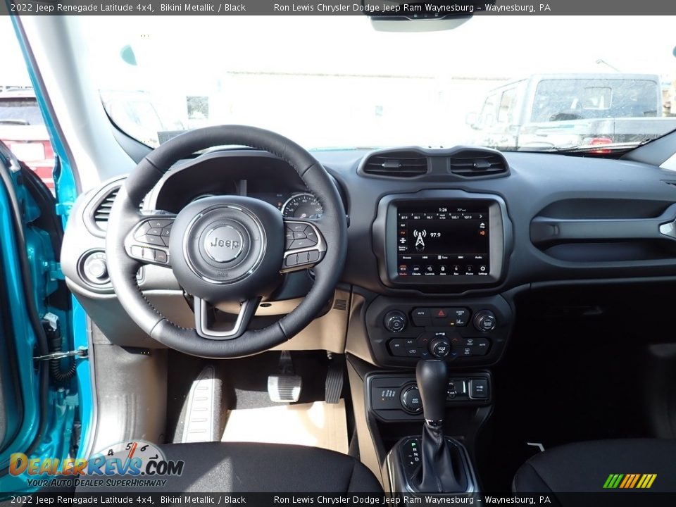 Dashboard of 2022 Jeep Renegade Latitude 4x4 Photo #13