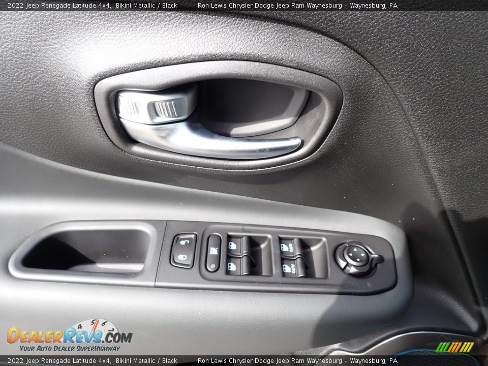 2022 Jeep Renegade Latitude 4x4 Bikini Metallic / Black Photo #14