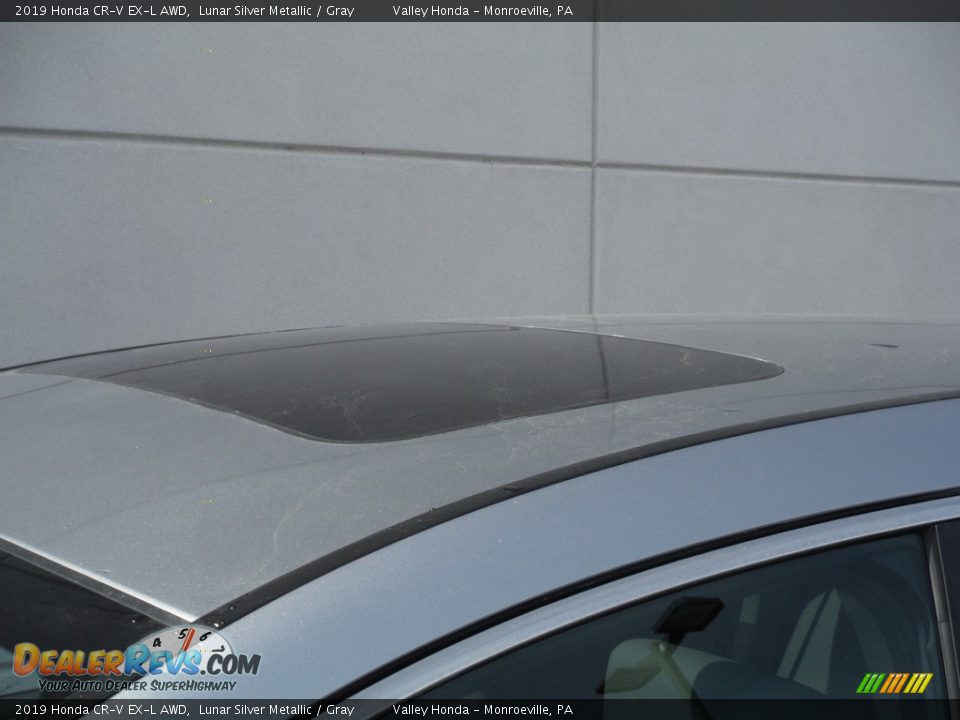 2019 Honda CR-V EX-L AWD Lunar Silver Metallic / Gray Photo #3
