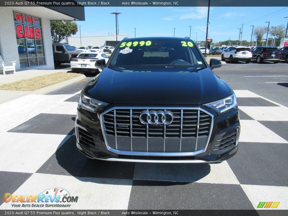 2020 Audi Q7 55 Premium Plus quattro Night Black / Black Photo #2