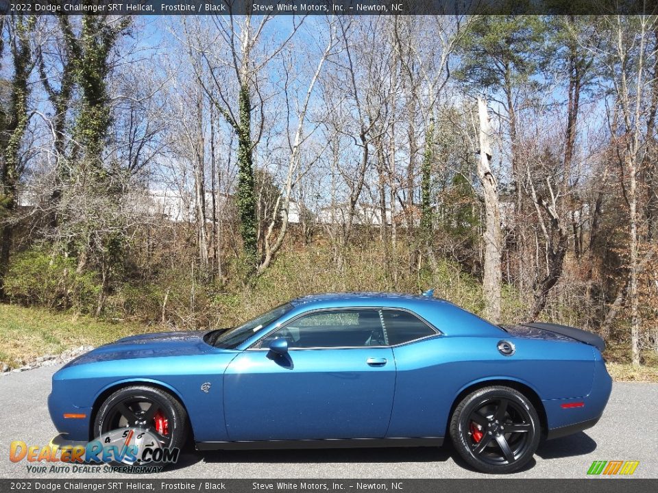 2022 Dodge Challenger SRT Hellcat Frostbite / Black Photo #1