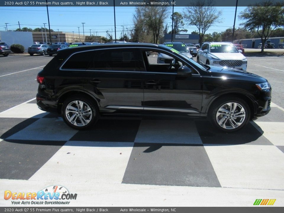 Night Black 2020 Audi Q7 55 Premium Plus quattro Photo #3