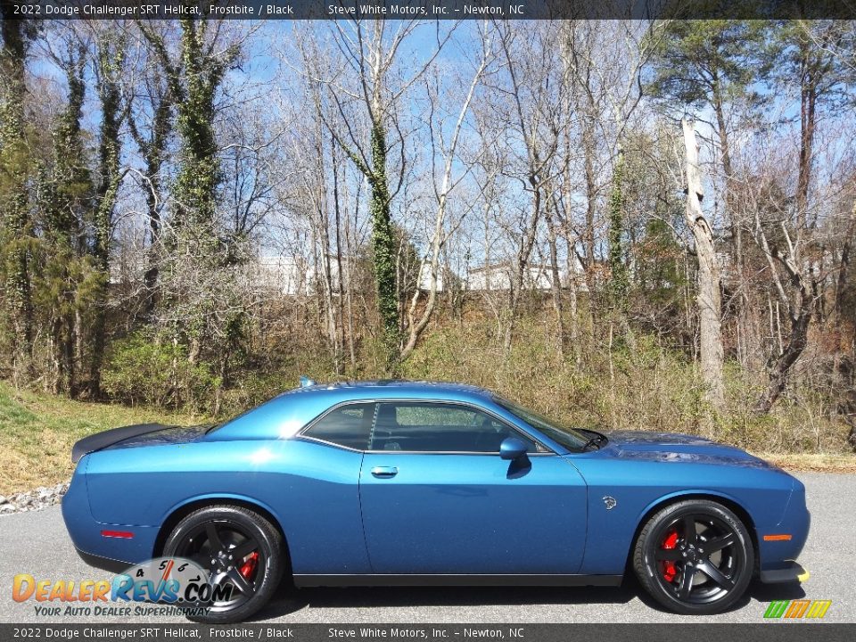 2022 Dodge Challenger SRT Hellcat Frostbite / Black Photo #5