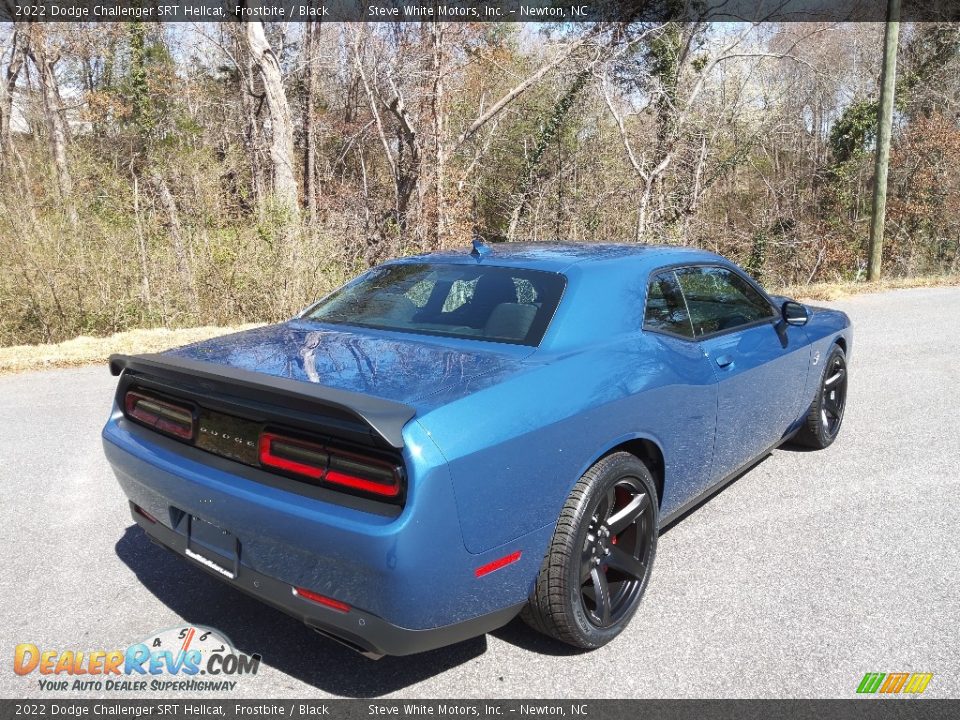 2022 Dodge Challenger SRT Hellcat Frostbite / Black Photo #6