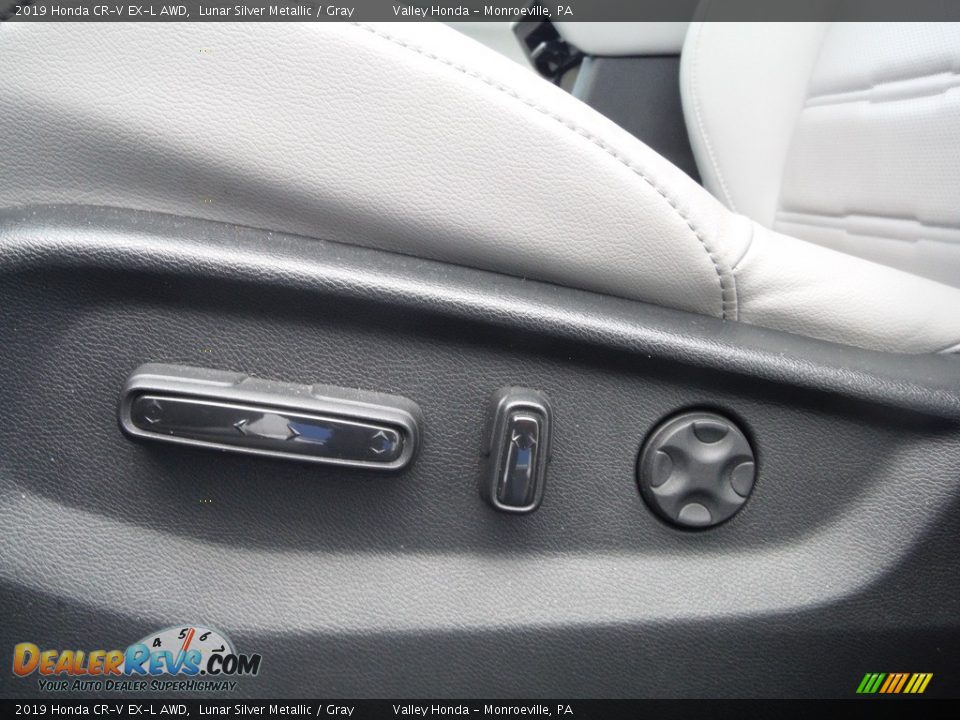 2019 Honda CR-V EX-L AWD Lunar Silver Metallic / Gray Photo #18