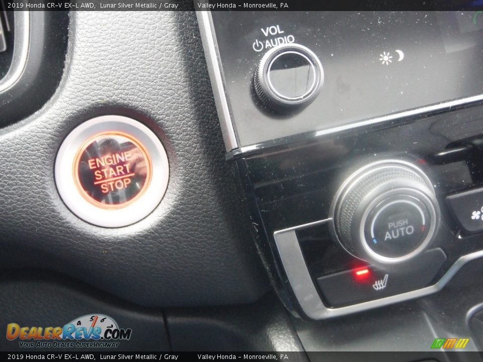 2019 Honda CR-V EX-L AWD Lunar Silver Metallic / Gray Photo #20