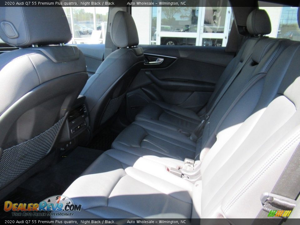 Rear Seat of 2020 Audi Q7 55 Premium Plus quattro Photo #12