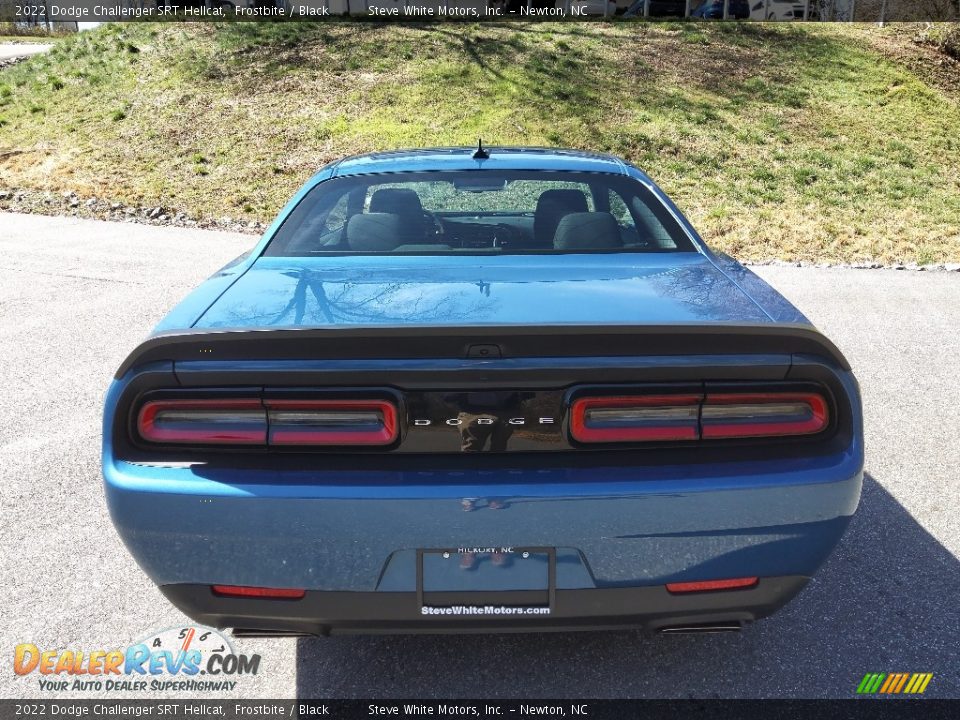 2022 Dodge Challenger SRT Hellcat Frostbite / Black Photo #7