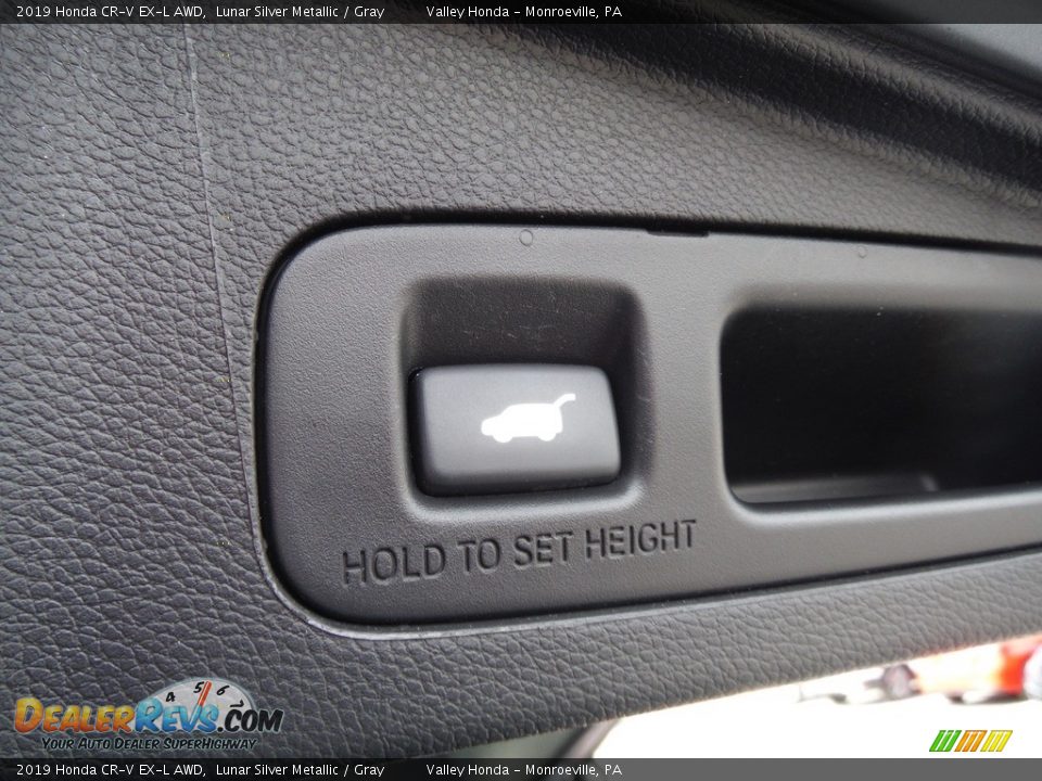 2019 Honda CR-V EX-L AWD Lunar Silver Metallic / Gray Photo #32
