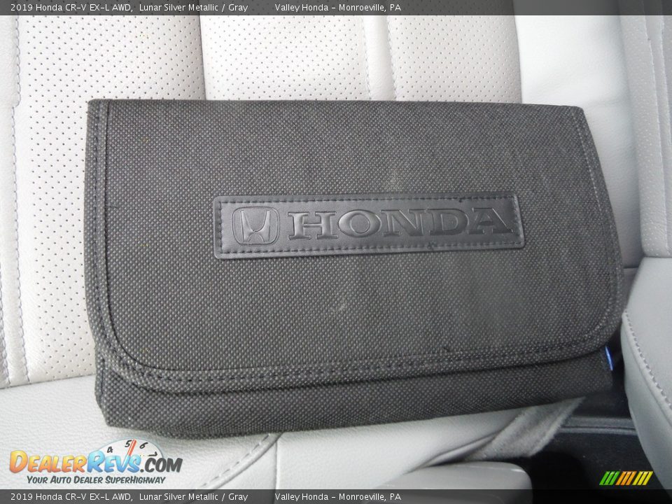 2019 Honda CR-V EX-L AWD Lunar Silver Metallic / Gray Photo #33