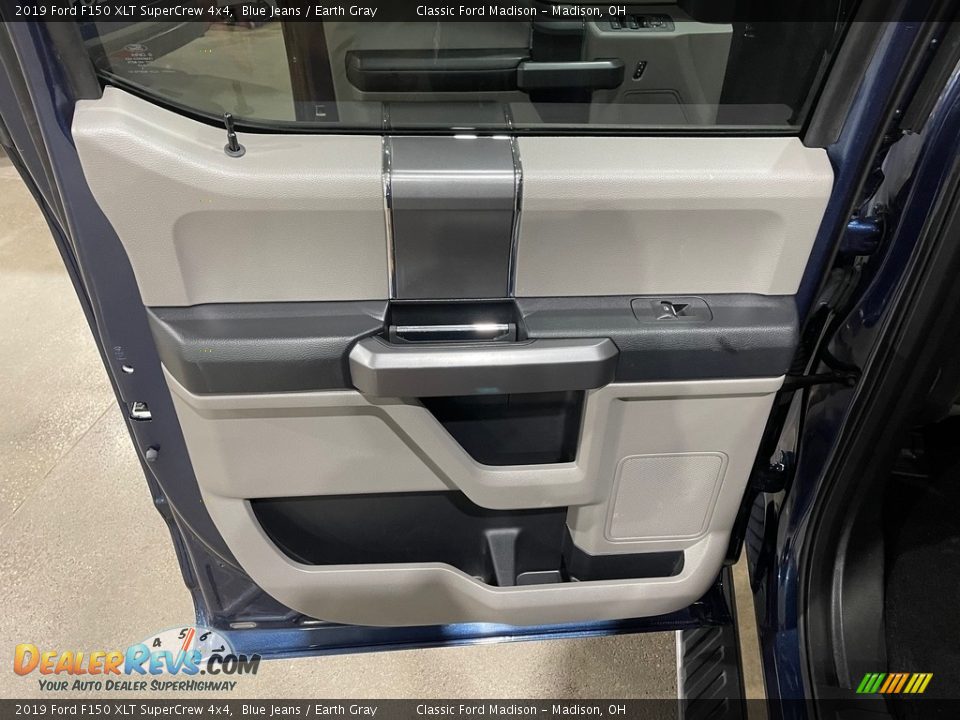 2019 Ford F150 XLT SuperCrew 4x4 Blue Jeans / Earth Gray Photo #13