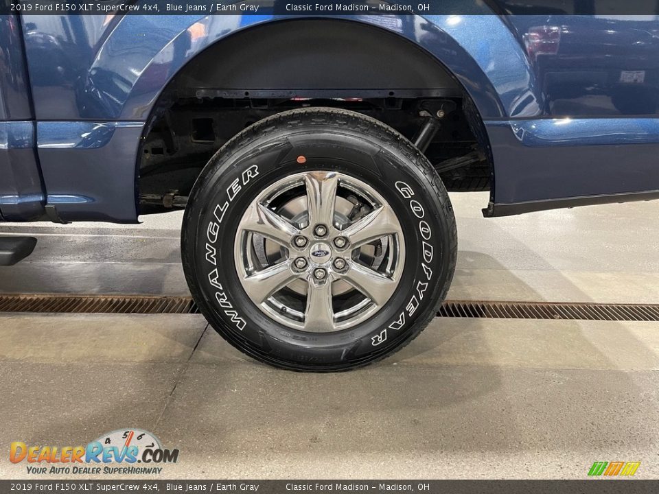 2019 Ford F150 XLT SuperCrew 4x4 Blue Jeans / Earth Gray Photo #15