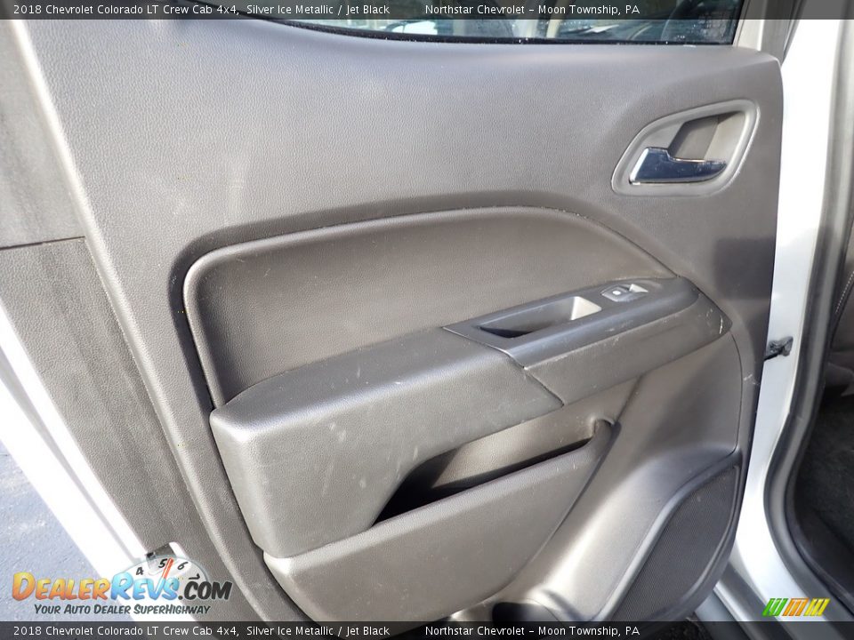 2018 Chevrolet Colorado LT Crew Cab 4x4 Silver Ice Metallic / Jet Black Photo #22