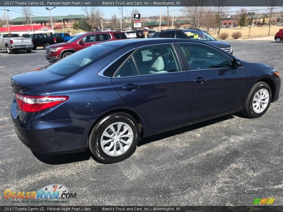 2017 Toyota Camry LE Parisian Night Pearl / Ash Photo #6