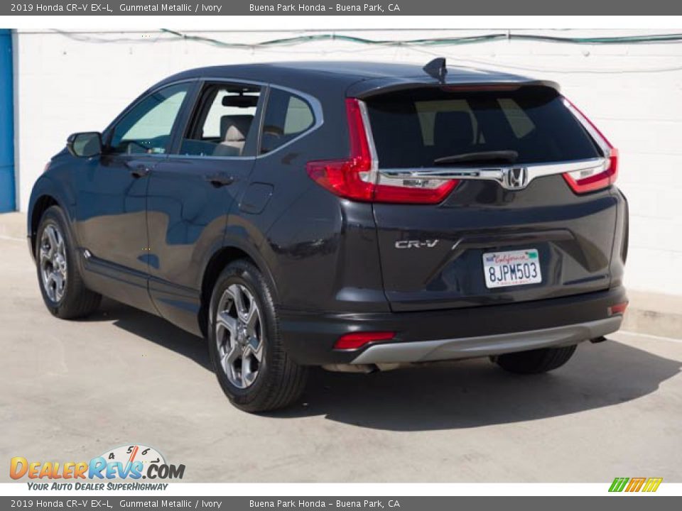 2019 Honda CR-V EX-L Gunmetal Metallic / Ivory Photo #2