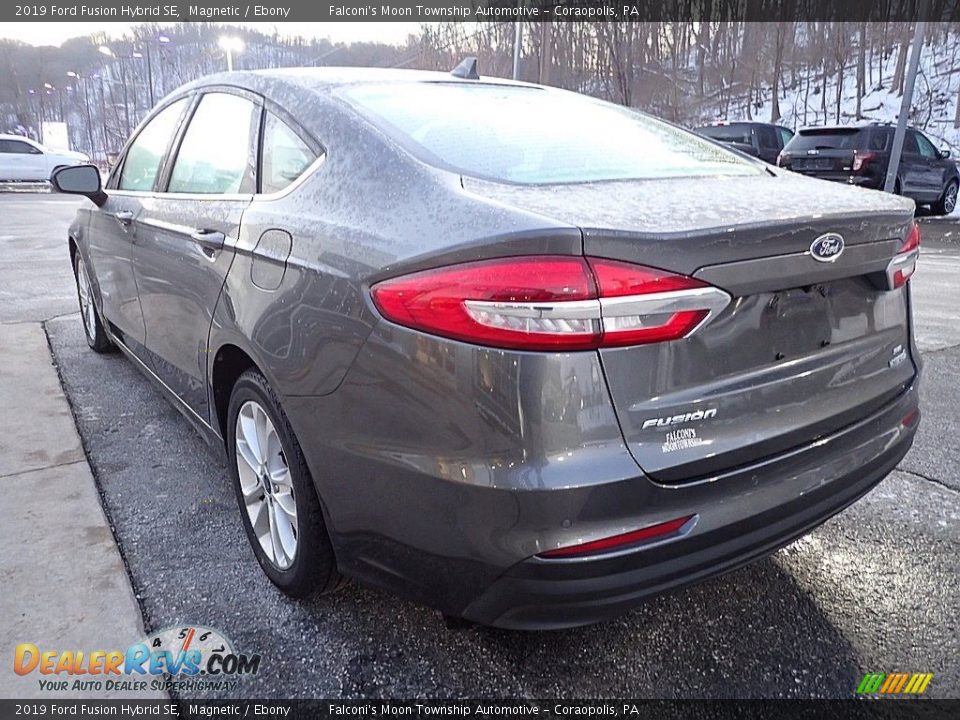 2019 Ford Fusion Hybrid SE Magnetic / Ebony Photo #5