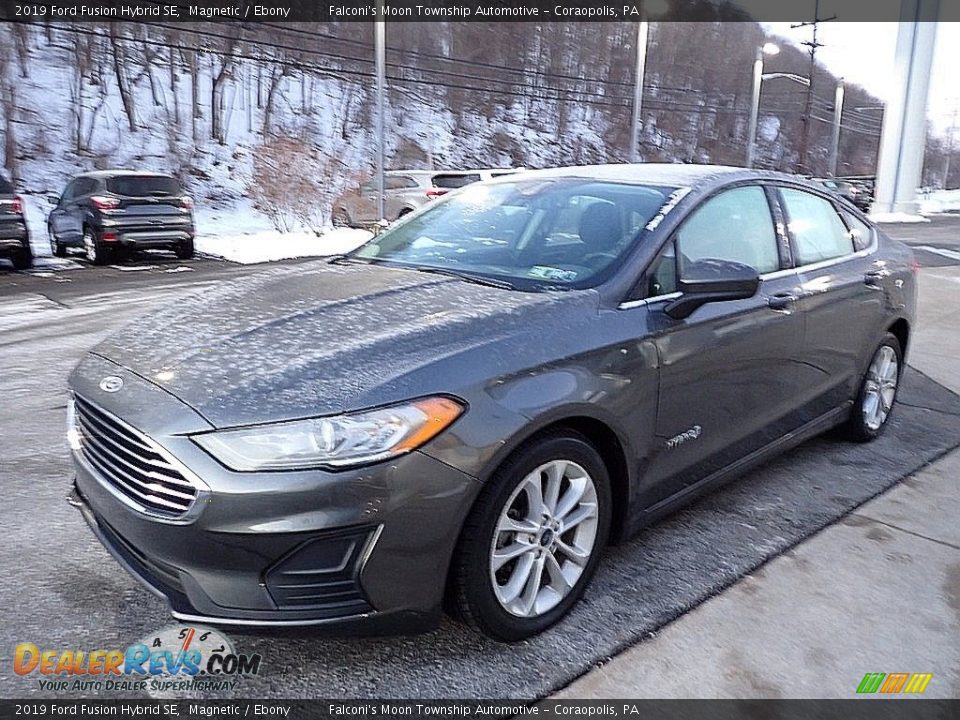 2019 Ford Fusion Hybrid SE Magnetic / Ebony Photo #7