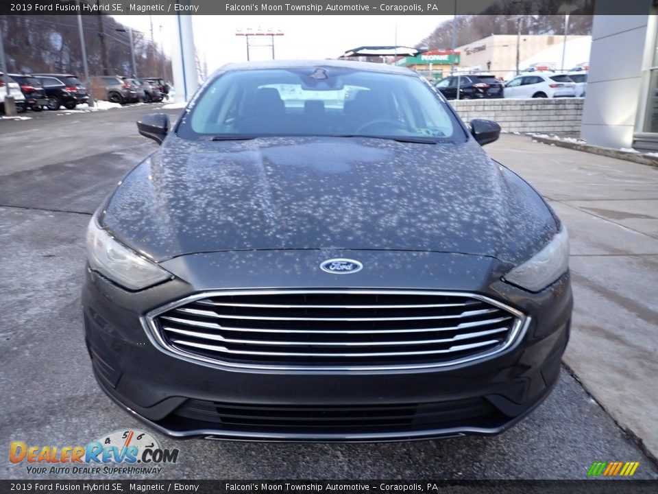 2019 Ford Fusion Hybrid SE Magnetic / Ebony Photo #8