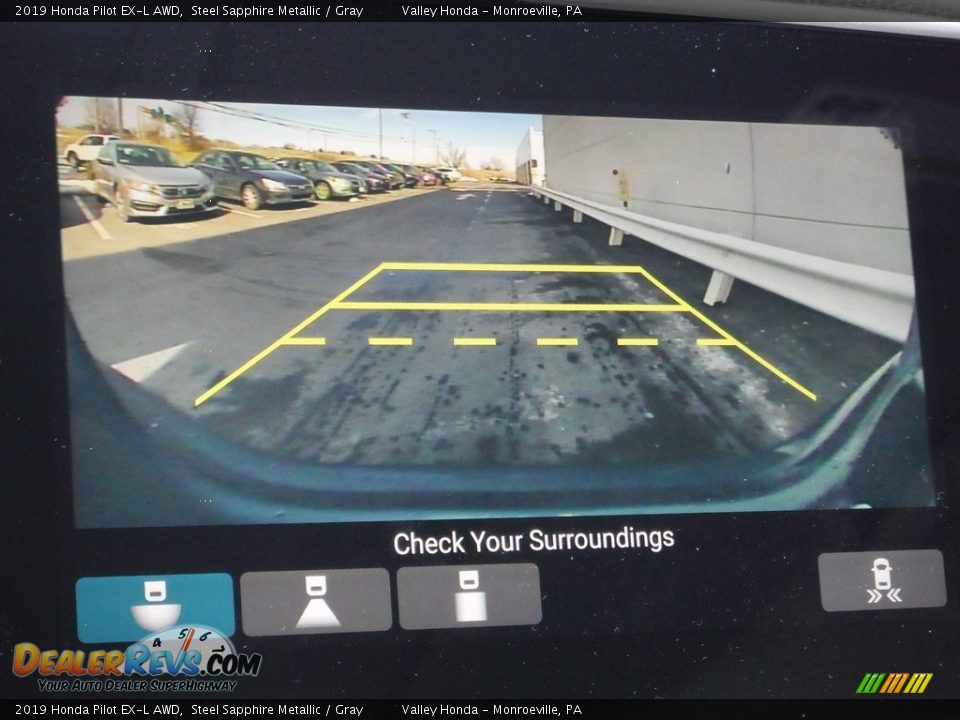 2019 Honda Pilot EX-L AWD Steel Sapphire Metallic / Gray Photo #19