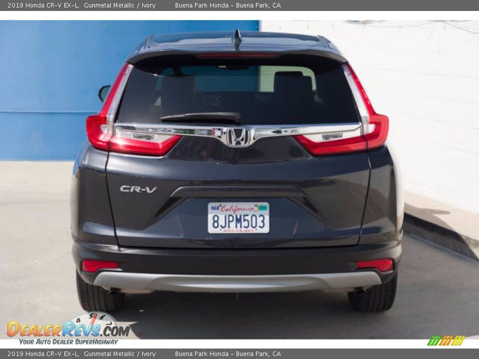 2019 Honda CR-V EX-L Gunmetal Metallic / Ivory Photo #9