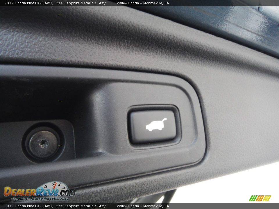 2019 Honda Pilot EX-L AWD Steel Sapphire Metallic / Gray Photo #30