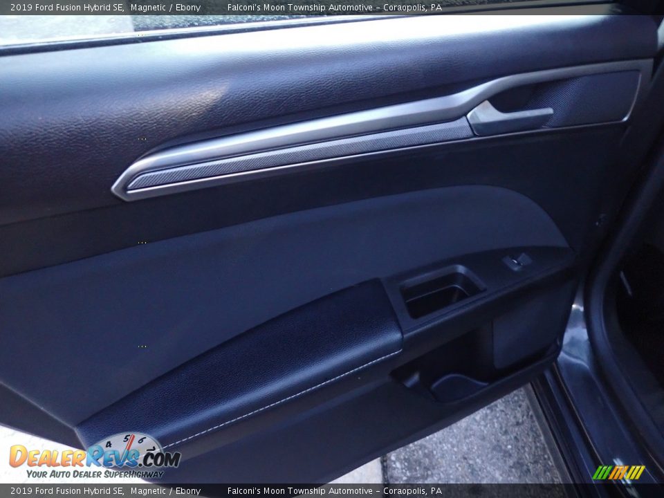 2019 Ford Fusion Hybrid SE Magnetic / Ebony Photo #21