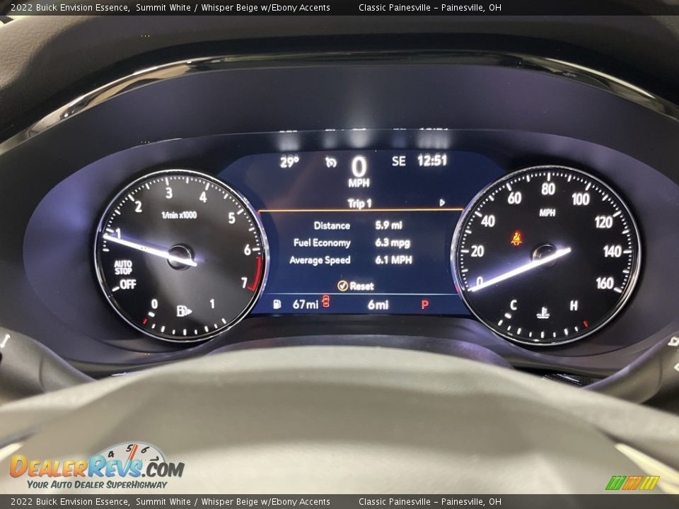 2022 Buick Envision Essence Gauges Photo #11