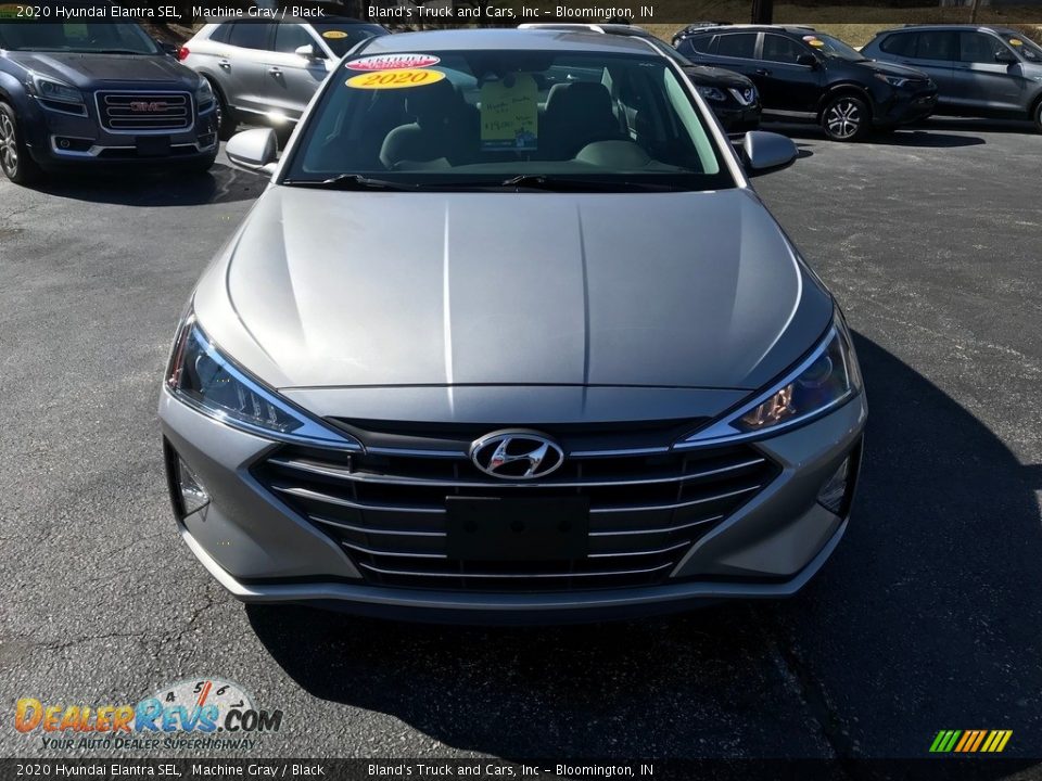 2020 Hyundai Elantra SEL Machine Gray / Black Photo #3