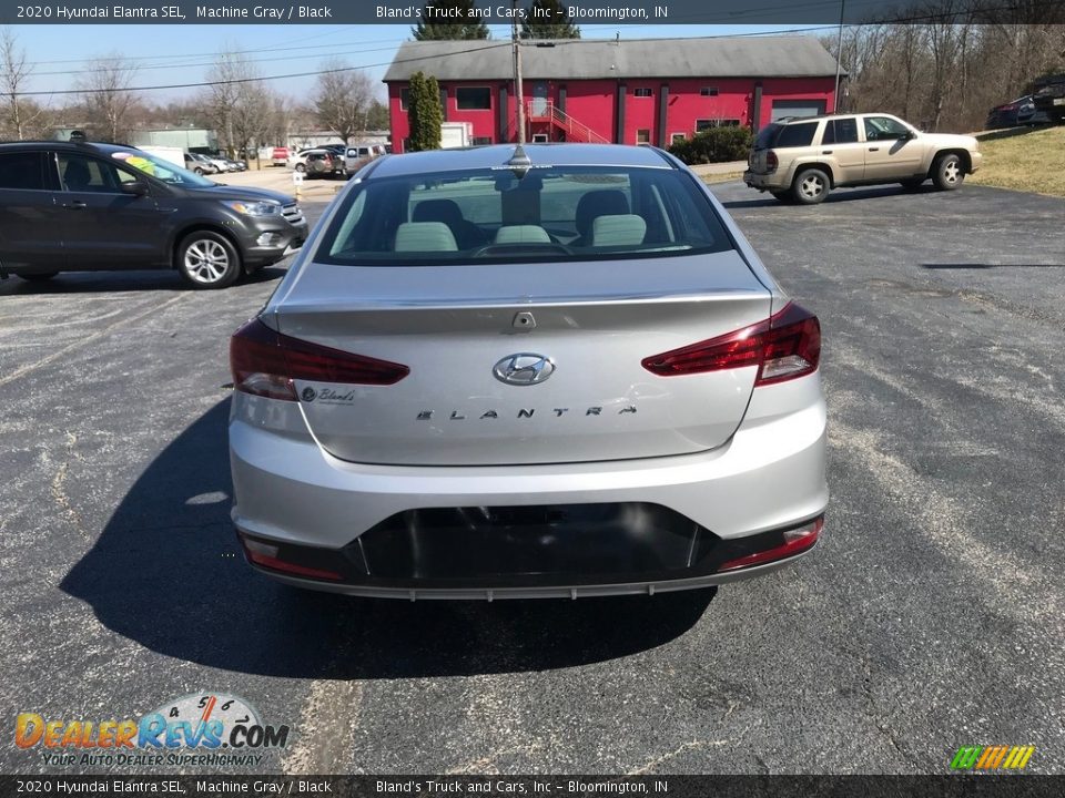 2020 Hyundai Elantra SEL Machine Gray / Black Photo #7