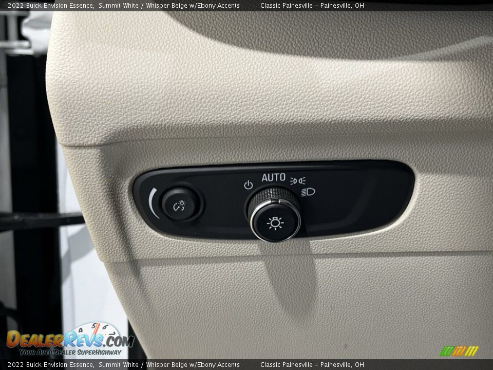 2022 Buick Envision Essence Summit White / Whisper Beige w/Ebony Accents Photo #17