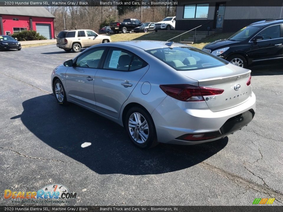 2020 Hyundai Elantra SEL Machine Gray / Black Photo #8