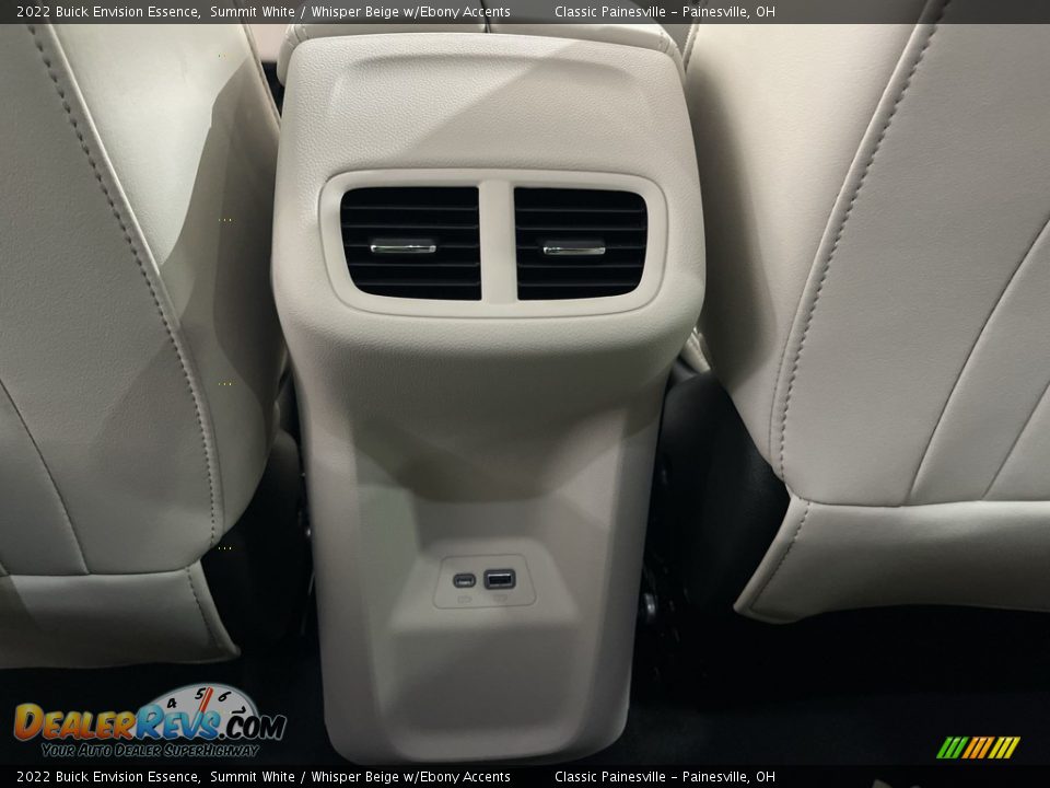 2022 Buick Envision Essence Summit White / Whisper Beige w/Ebony Accents Photo #20