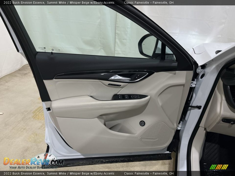 2022 Buick Envision Essence Summit White / Whisper Beige w/Ebony Accents Photo #21