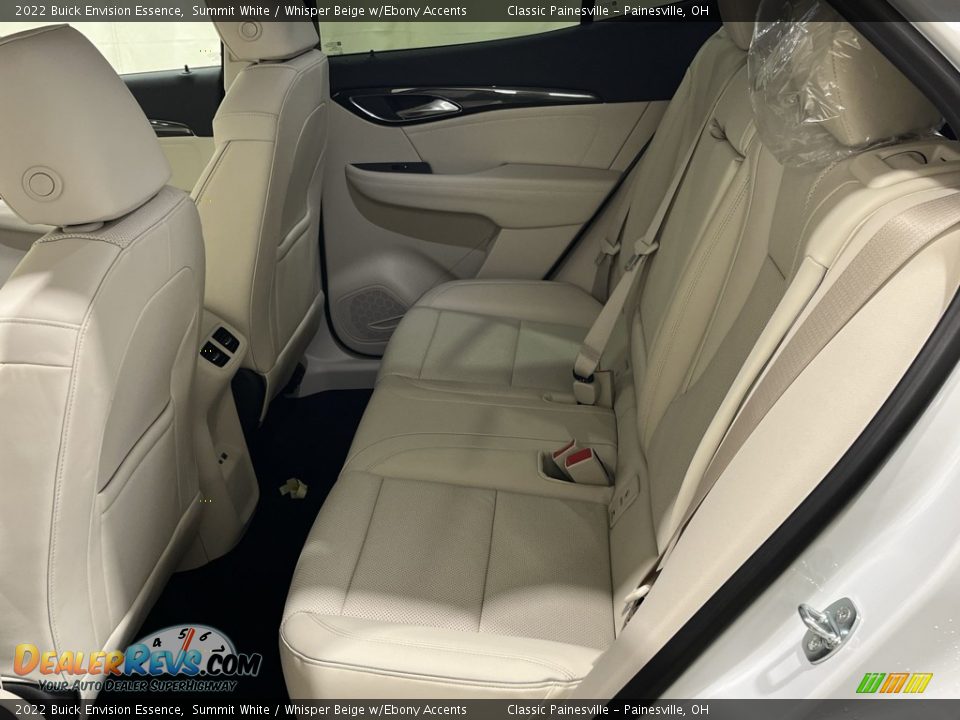 2022 Buick Envision Essence Summit White / Whisper Beige w/Ebony Accents Photo #23