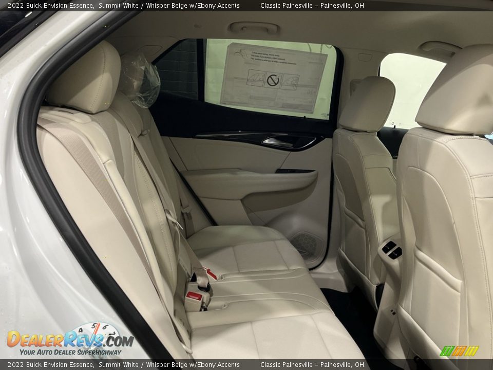 2022 Buick Envision Essence Summit White / Whisper Beige w/Ebony Accents Photo #25