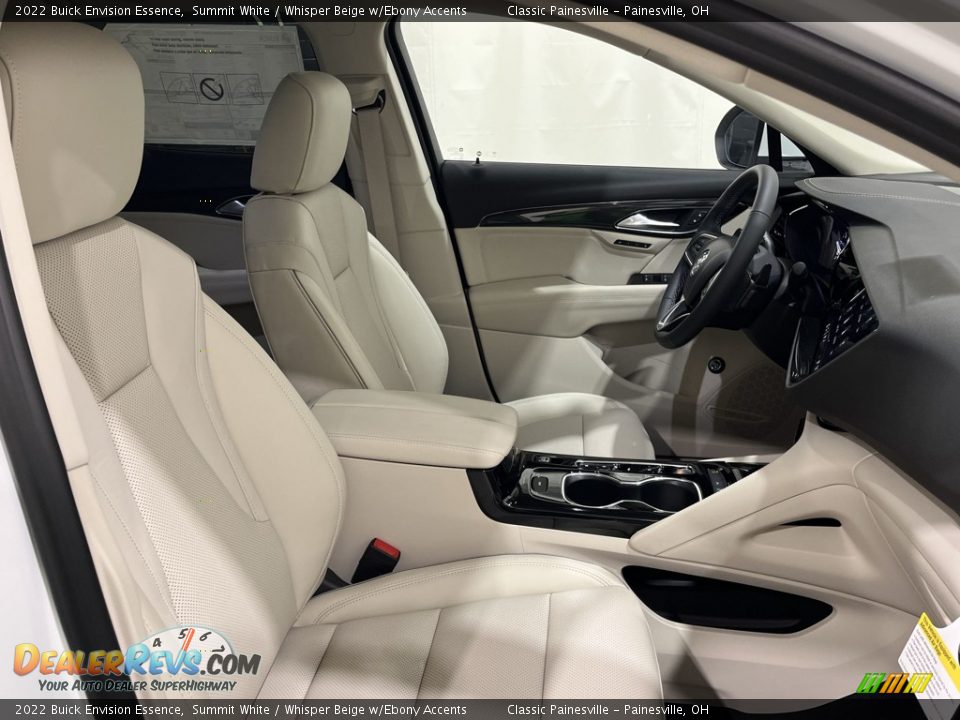 2022 Buick Envision Essence Summit White / Whisper Beige w/Ebony Accents Photo #26