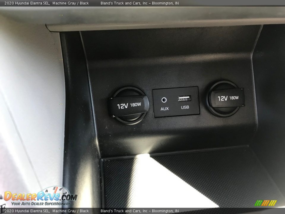 2020 Hyundai Elantra SEL Machine Gray / Black Photo #22